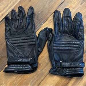 Olympia Leather Motorcycle Gloves Large